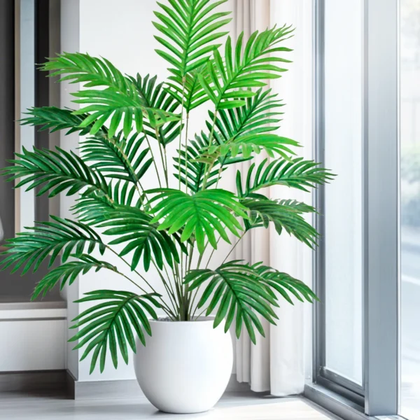 66-125cm Artificial Palm Tree for Home & Garden Decor - Image 4