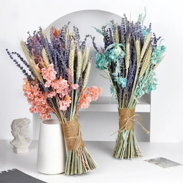 Lavender & Rose Dried Flower Bouquet – Romantic Gift - Image 3