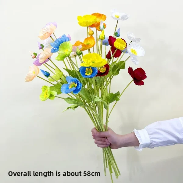 Summer Silk Bouquet – Artificial Flowers for Home Decor - Image 20