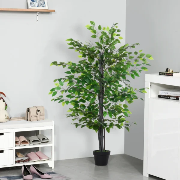 145cm Artificial Banyan Tree in Pot – Anniversary Decor - Image 3