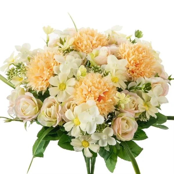 Silk Rose Bouquet – Elegant Artificial Flowers for Congratulations - Image 5