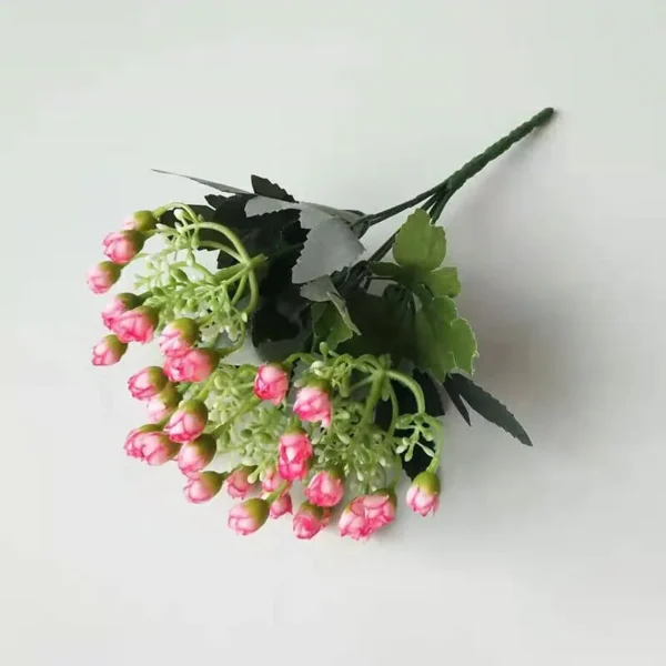 36-Head Artificial Rose Bud Bouquet – 8 Colours - Image 10