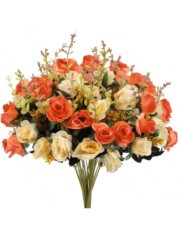 Silk Rose Bouquet for Weddings, Home & Party Decor - Image 10