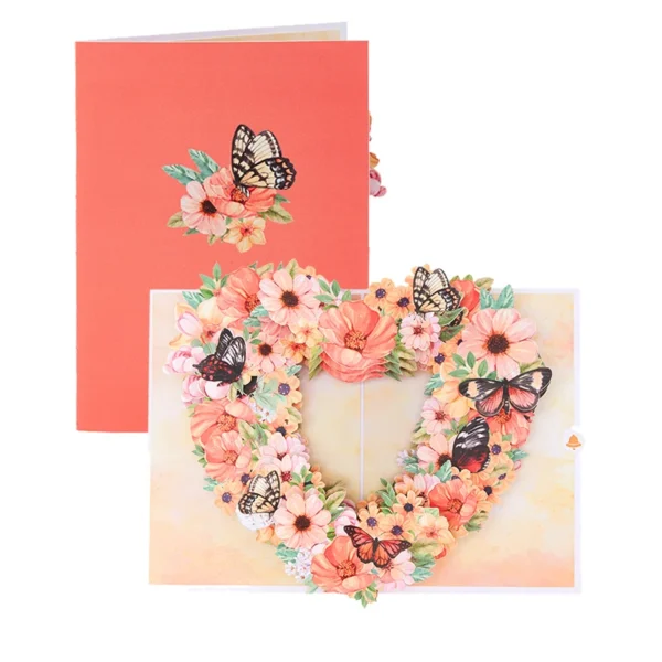 Cymbidium Orchids Pop-up Greeting Card with Envelope - Image 12