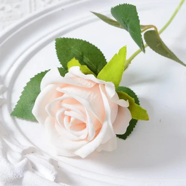 50pcs Velvet Artificial Rose Bouquet – Realistic Decor - Image 13