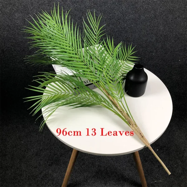 125cm Artificial Palm Tree Green Tropical Home Decor - Image 8