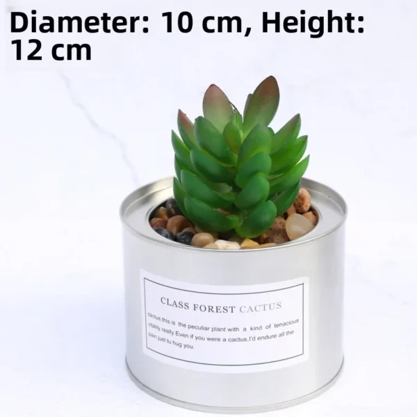 Nordic Faux Succulent Plant Set – Home & Garden Decor - Image 9