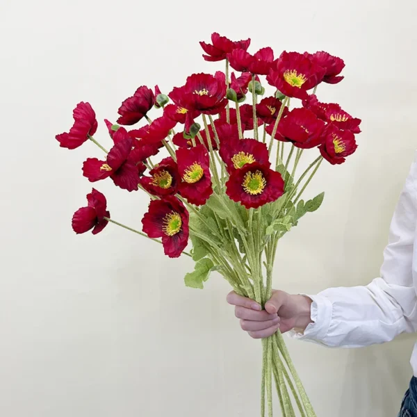 Summer Silk Bouquet – Artificial Flowers for Home Decor - Image 2