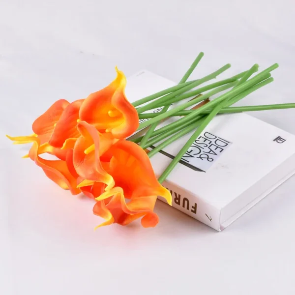 Real Touch Calla Lily Artificial Bouquet – 20pcs - Image 12