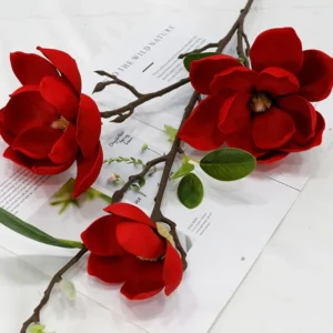 Magnolia Indoor Flower Branch – Winter Home Decoration