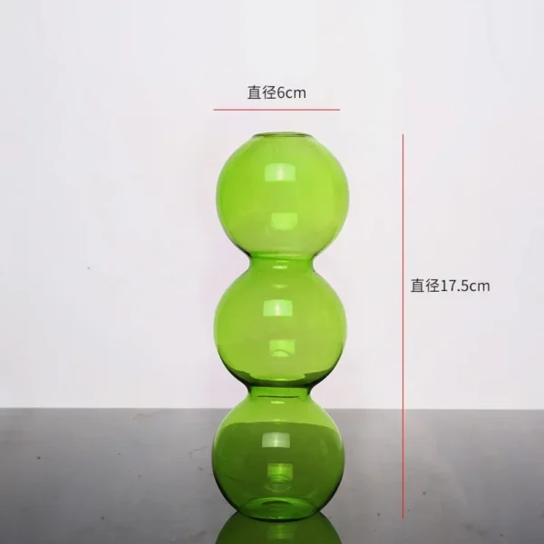 Modern Glass Vase – Nordic Home Decor Flower Pot - Image 20