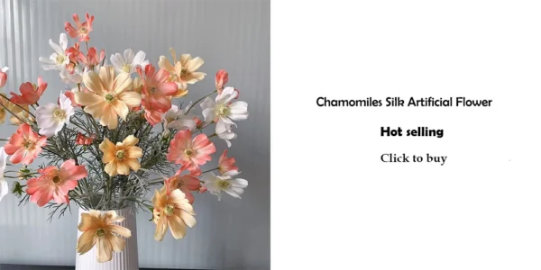 Spring Silk Poppy Stems – Artificial Floral Bouquet Decor - Image 31