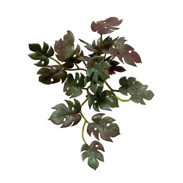Artificial Copper Coin Grass Plant – Resin Branch Decor - Image 13