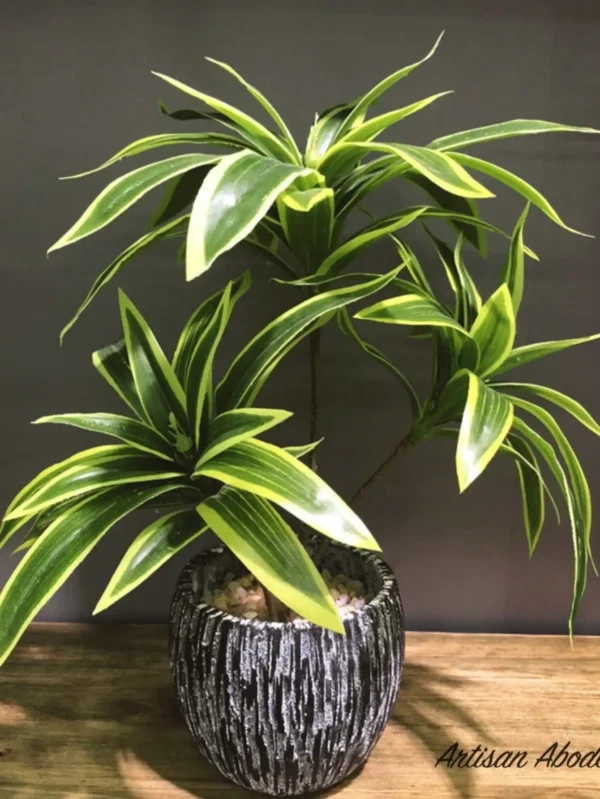 Simple Yellow Faux Plant – Baby Shower Decoration