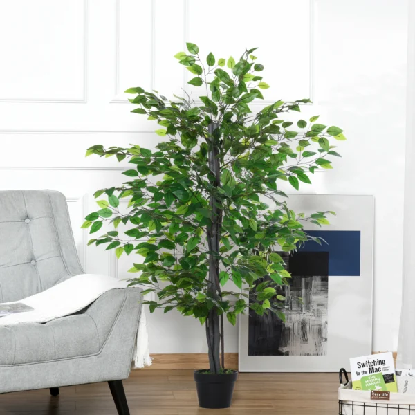 145cm Artificial Banyan Tree in Pot – Anniversary Decor - Image 2