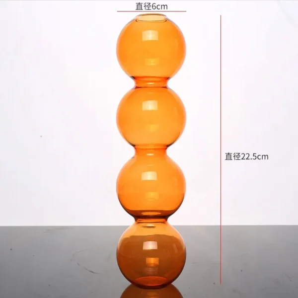 Modern Glass Vase – Nordic Home Decor Flower Pot - Image 15