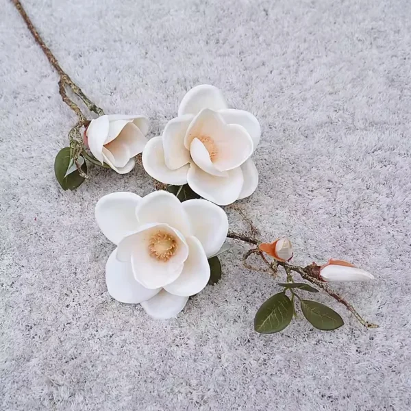 Luxury 78cm Magnolia Silk Orchid Branches – Home & Wedding