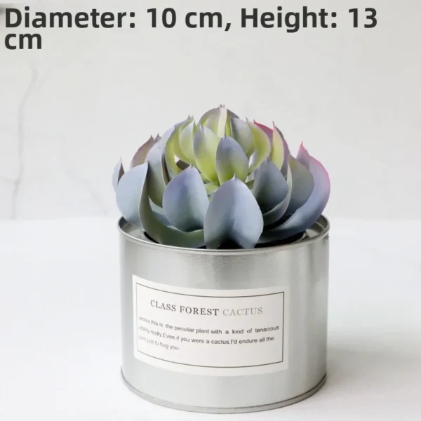Nordic Faux Succulent Plant Set – Home & Garden Decor - Image 27