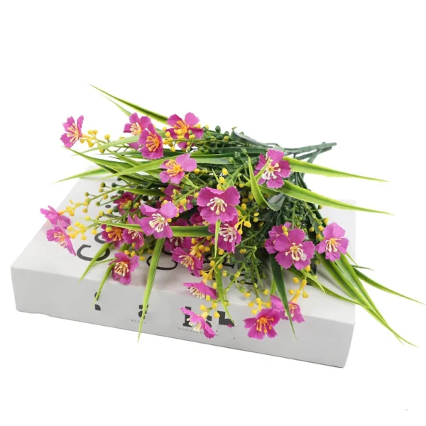 Summer Artificial Flowers Bouquet – UV Resistant Decor - Image 7