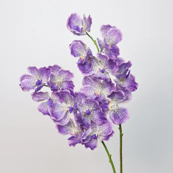 4Pcs Real Touch Vanda Orchid Latex Flowers – Anniversary Decor - Image 5