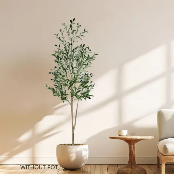 Large 110-200CM Artificial Olive Branch Indoor Decor - Image 3