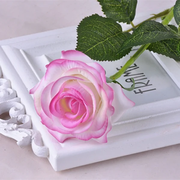 Artificial Rose & Peony Bouquet – 11pcs Wedding Decor - Image 15