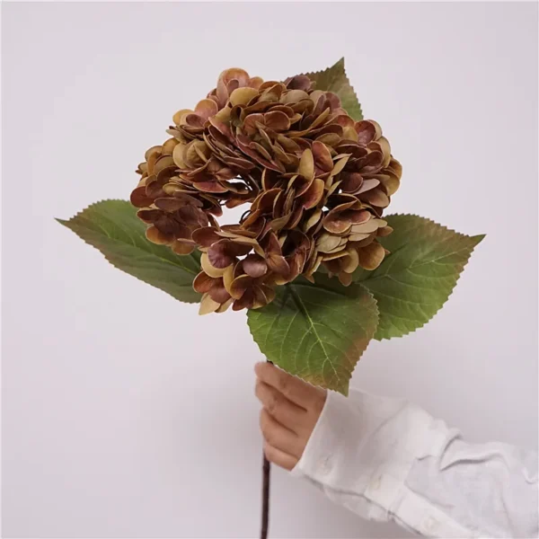 Luxury Real Touch Hydrangea – 4Pcs Anniversary Decor - Image 4