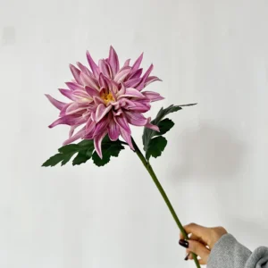 Artificial PU Dahlia Bouquet – 5 Stems Funeral Flowers