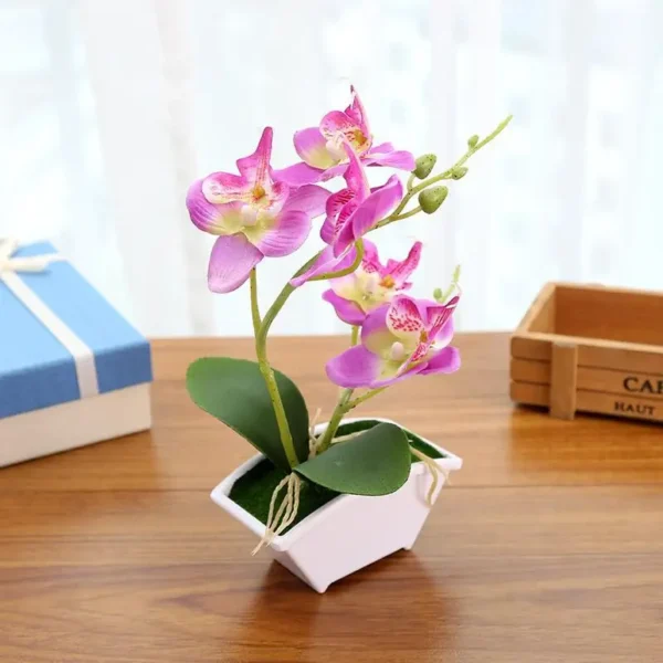 Artificial Bonsai Succulent Plant with Pot – Home & Office - Image 8