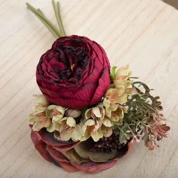 Artificial Silk Peony Bouquet – Wedding & Home Decor - Image 8