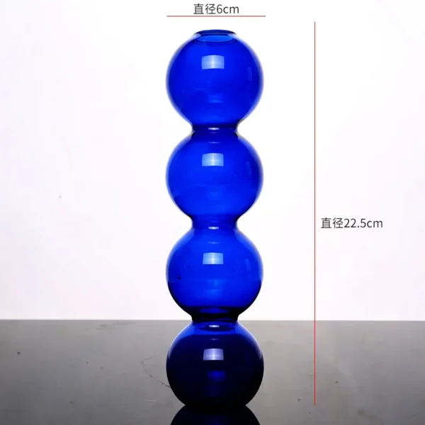 Modern Glass Vase – Nordic Home Decor Flower Pot - Image 7