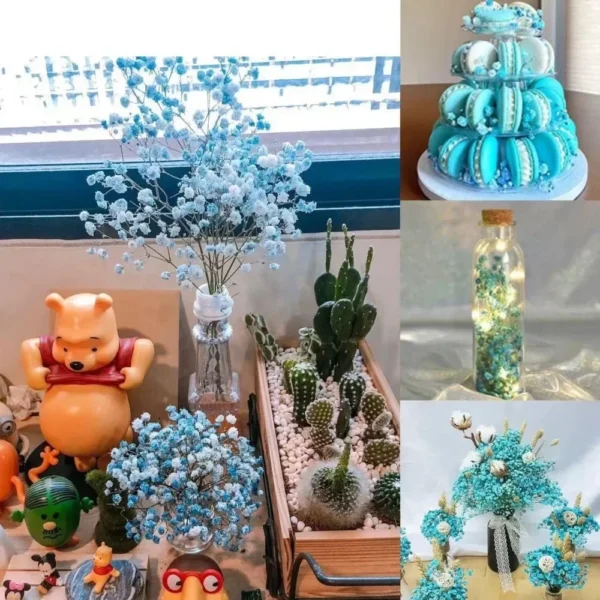 Natural Dried Flowers Mix – Eternal Baby Breath Bouquet - Image 5