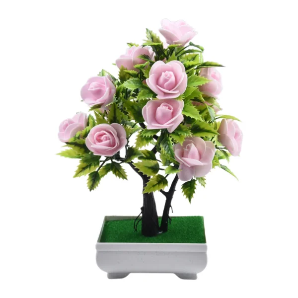 Artificial Potted Flower Bonsai for Home & Party Decor - Image 7