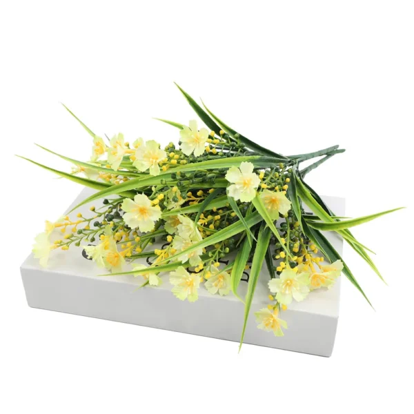 Summer Artificial Flowers Bouquet – UV Resistant Decor - Image 11