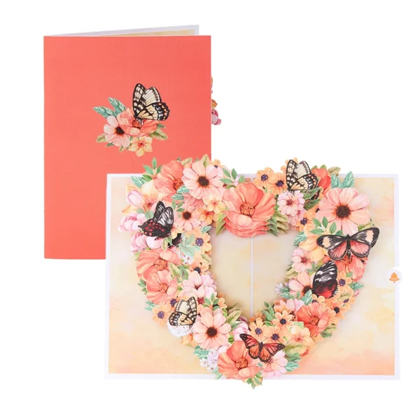 Violets Greeting Card with Envelope – Love & Celebrations - Image 8