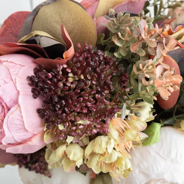 Artificial Silk Peony Bouquet – Wedding & Home Decor - Image 5