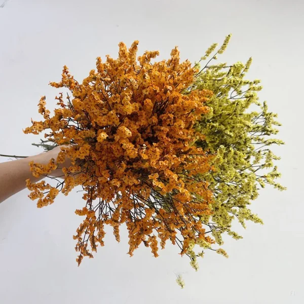 Crystal Dried Flower Bouquet – Eternal Plum Branch Decor - Image 5
