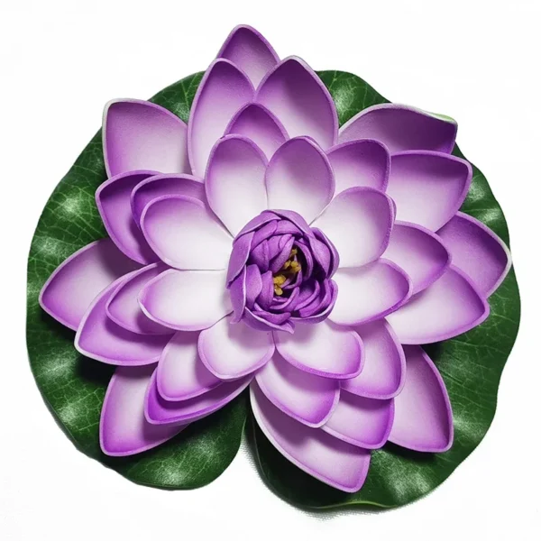 Artificial Floating Lotus Flowers for Pond & Wedding Decor - Image 20
