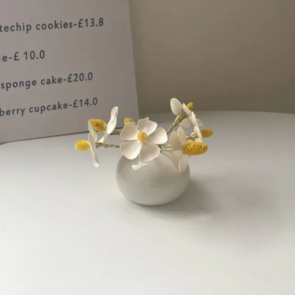Mini Ceramic Glaze Vase – Multi-Coloured Bud Pot - Image 32