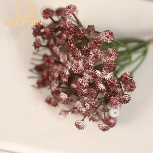 Winter Baby’s Breath Bouquets – 3PCS Retro Artificial Flowers - Image 10