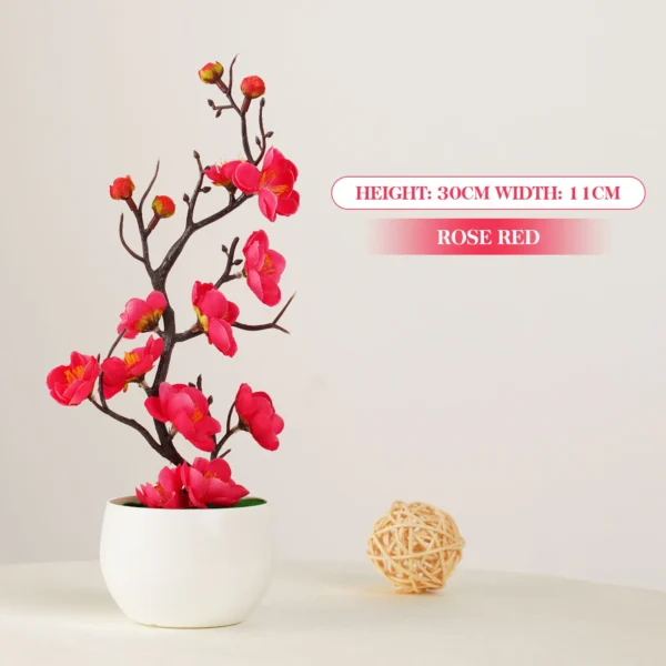 30cm Artificial Cherry Blossom Tree – Winter Flowers - Image 2