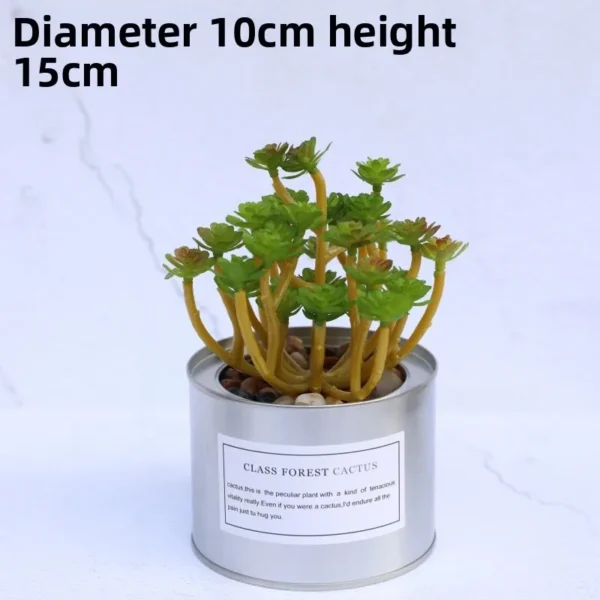 Nordic Faux Succulent Plant Set – Home & Garden Decor - Image 8