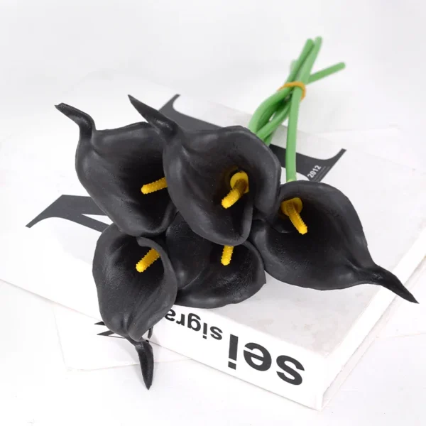 Real Touch Calla Lily Artificial Bouquet – 20pcs - Image 7