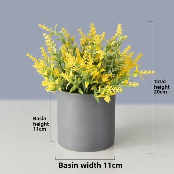 Artificial Succulent Plant Pot – Home & Office Decoration - Image 11