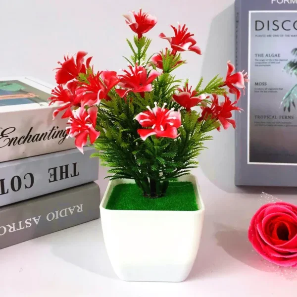Uflower Artificial Bonsai Flowers – Anniversary Decor - Image 5
