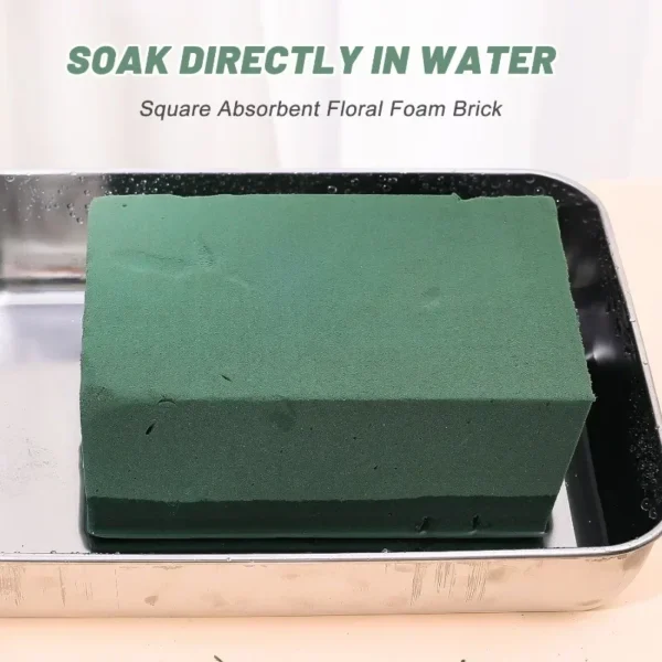 6Pcs Green Floral Foam Bricks for Flower Arrangements - Image 20