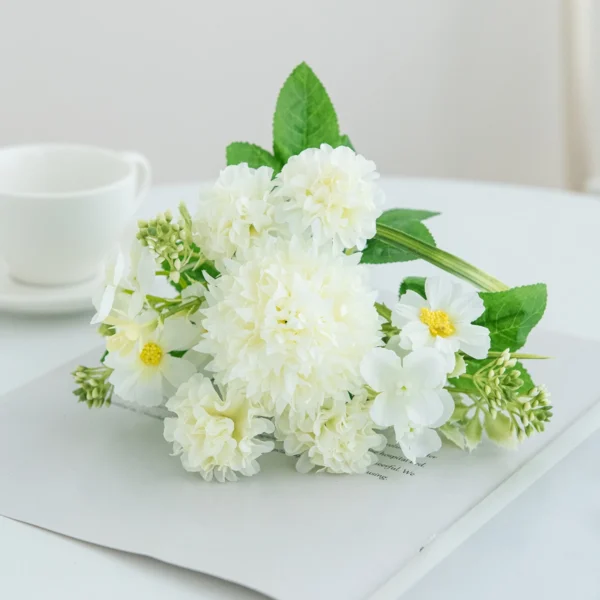Silk Rose Bouquet – Wedding, Birthday & Home Decoration - Image 7