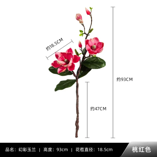Winter Magnolia Artificial Flowers – Elegant Home & Wedding - Image 9