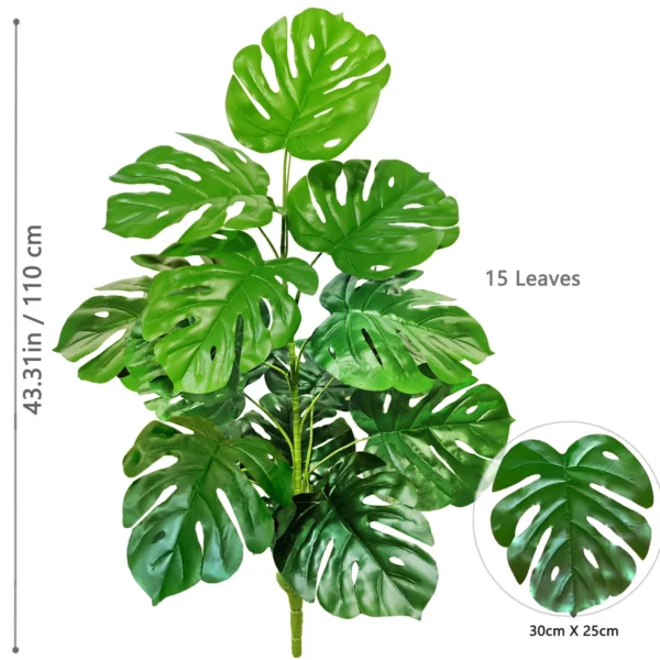 40-100cm Artificial Monstera Tree – Indoor Home & Office Decor - Image 24