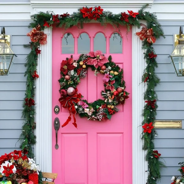 Wet Floral Foam Wreath for Wedding & Celebration Crafts - Image 3